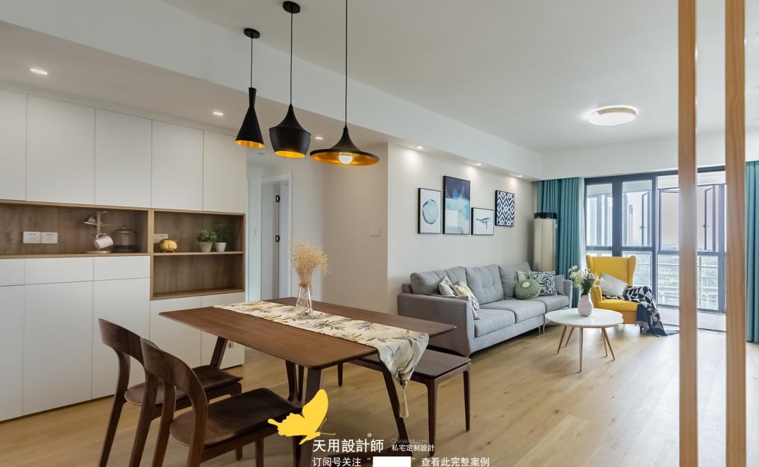 116 平北欧风三房 | 温馨舒适,橙蓝对比色增添惊喜-0