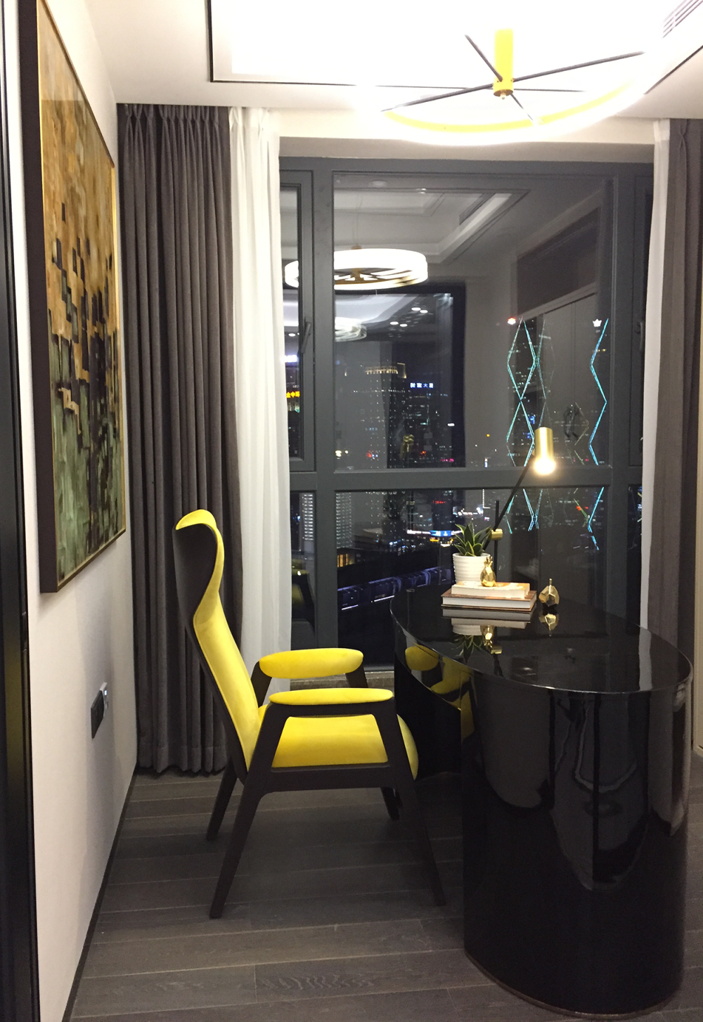 深圳福田宏欣豪园 Midtown 现代轻奢风格设计-46