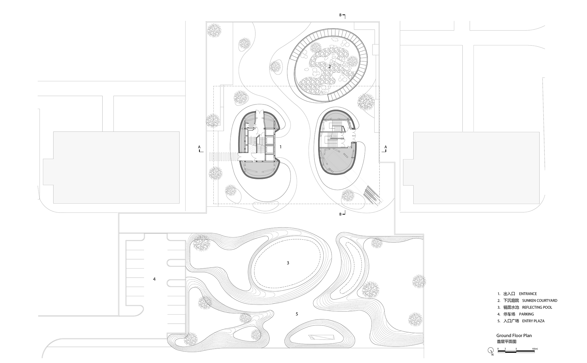 西安沣东新城莱安社区中心：漂浮之门 / EID Architecture -36