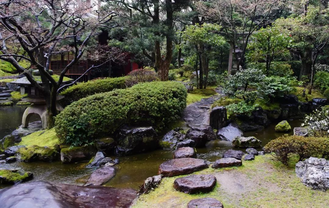 日式庭院流水设计 | 急中缓三态之美-15