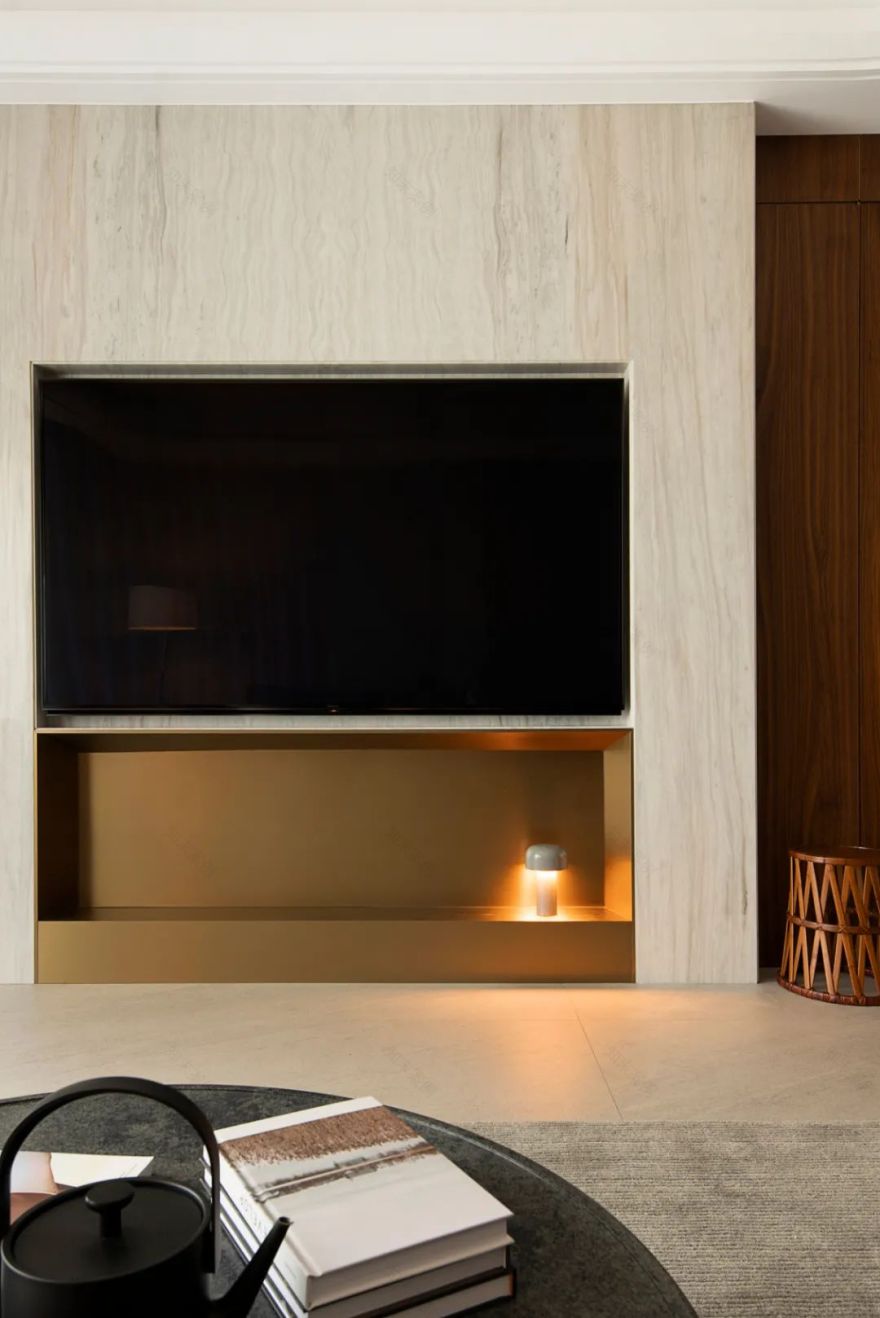 胡桃木的温润,营造光影下的生活感 | 千上设计-32