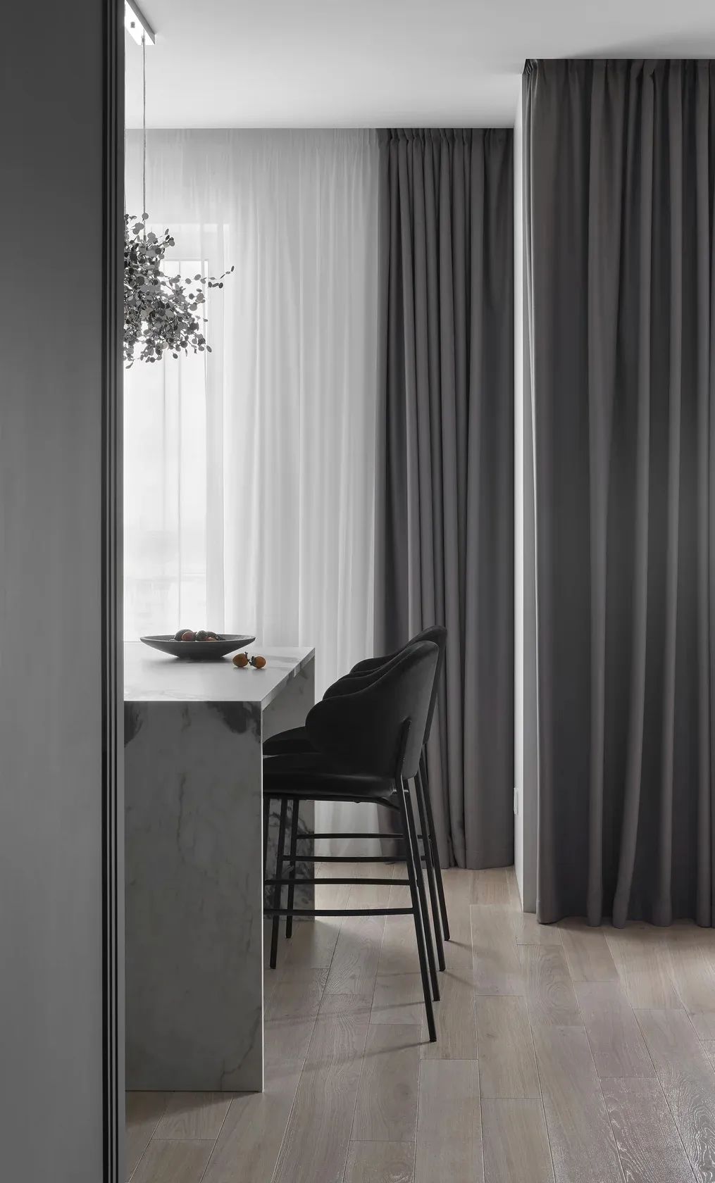 川谷堂 115㎡高级灰设计丨LINES design bureau-16