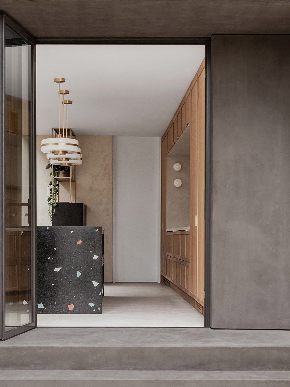 伦敦 Glyn 住宅野兽派风格改造-14