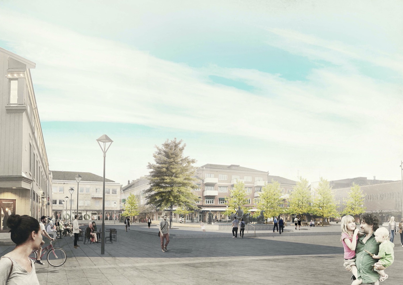 瑞典小镇公共空间重塑丨LAND Arkitektur-22