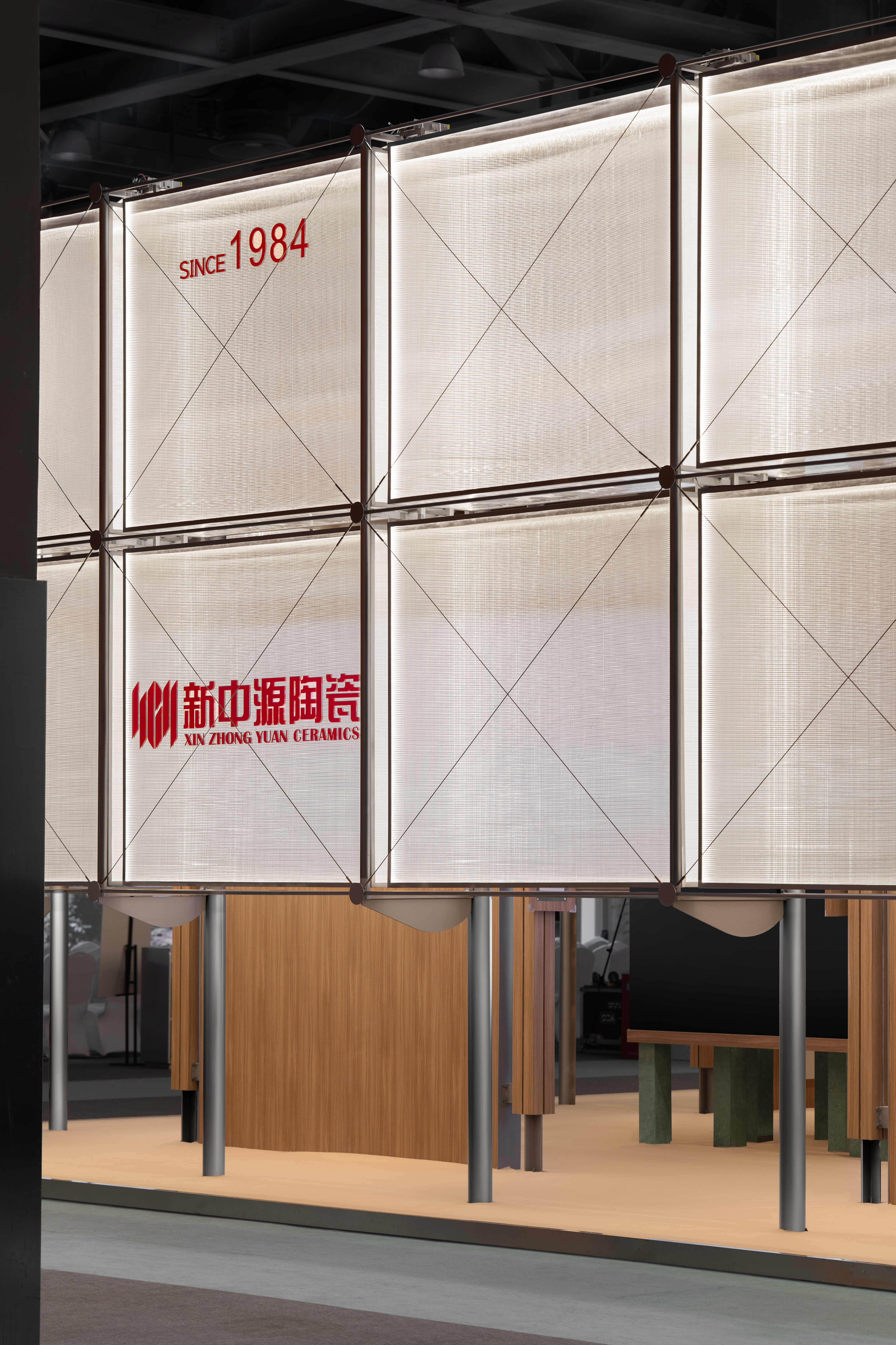 CHAO · 林间几何（2025广州设计周新中源陶瓷展馆）丨中国广州丨巢羽-13