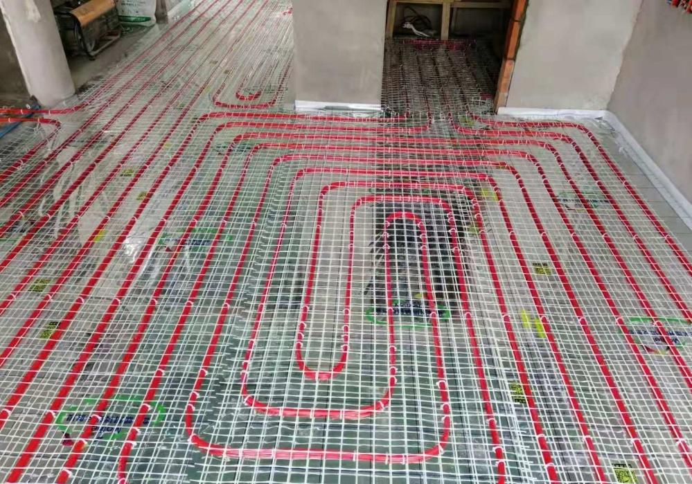 
上海闵行虹梅路3001弄水地暖安装效果图 -4