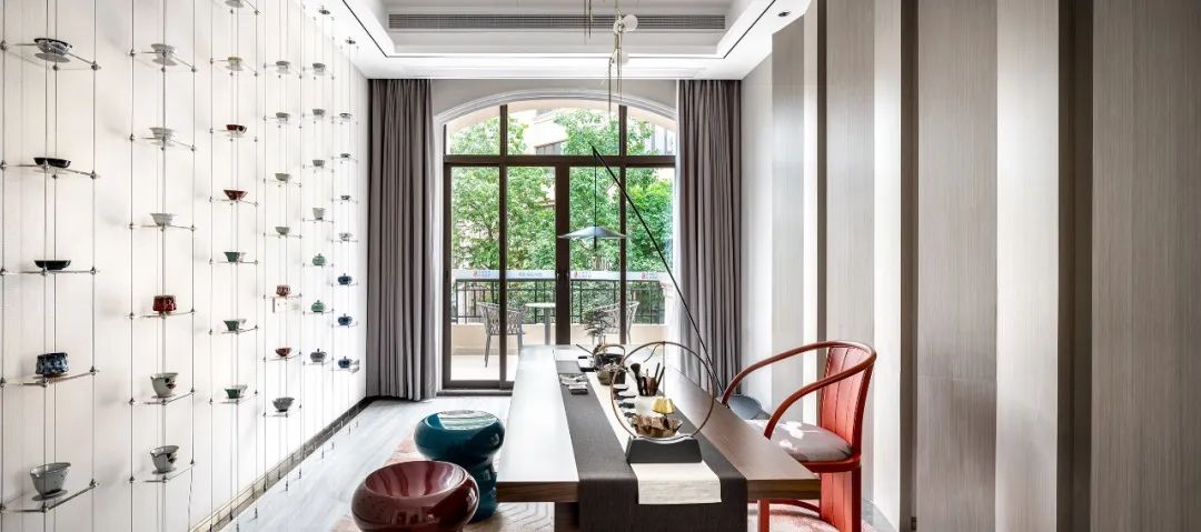 金裕星河丹堤 558㎡ 别墅设计，融合中西韵味，优雅奢华-5