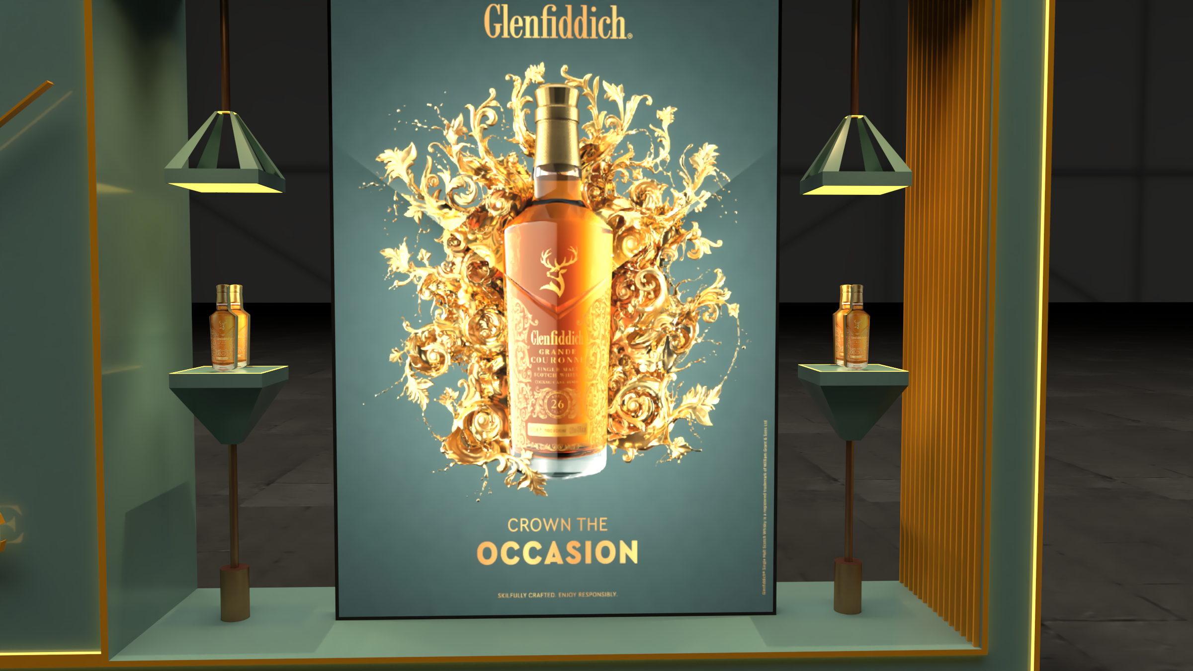 Vitrinas Grand Couronne Glenfiddich-3