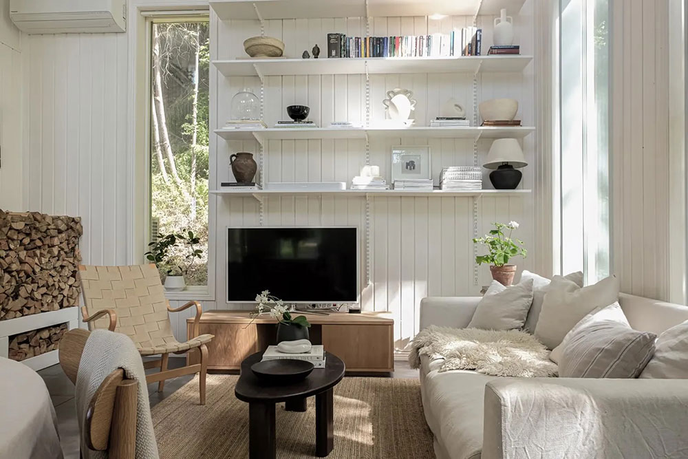 瑞典湖畔小屋 | 光与窗的完美融合-9