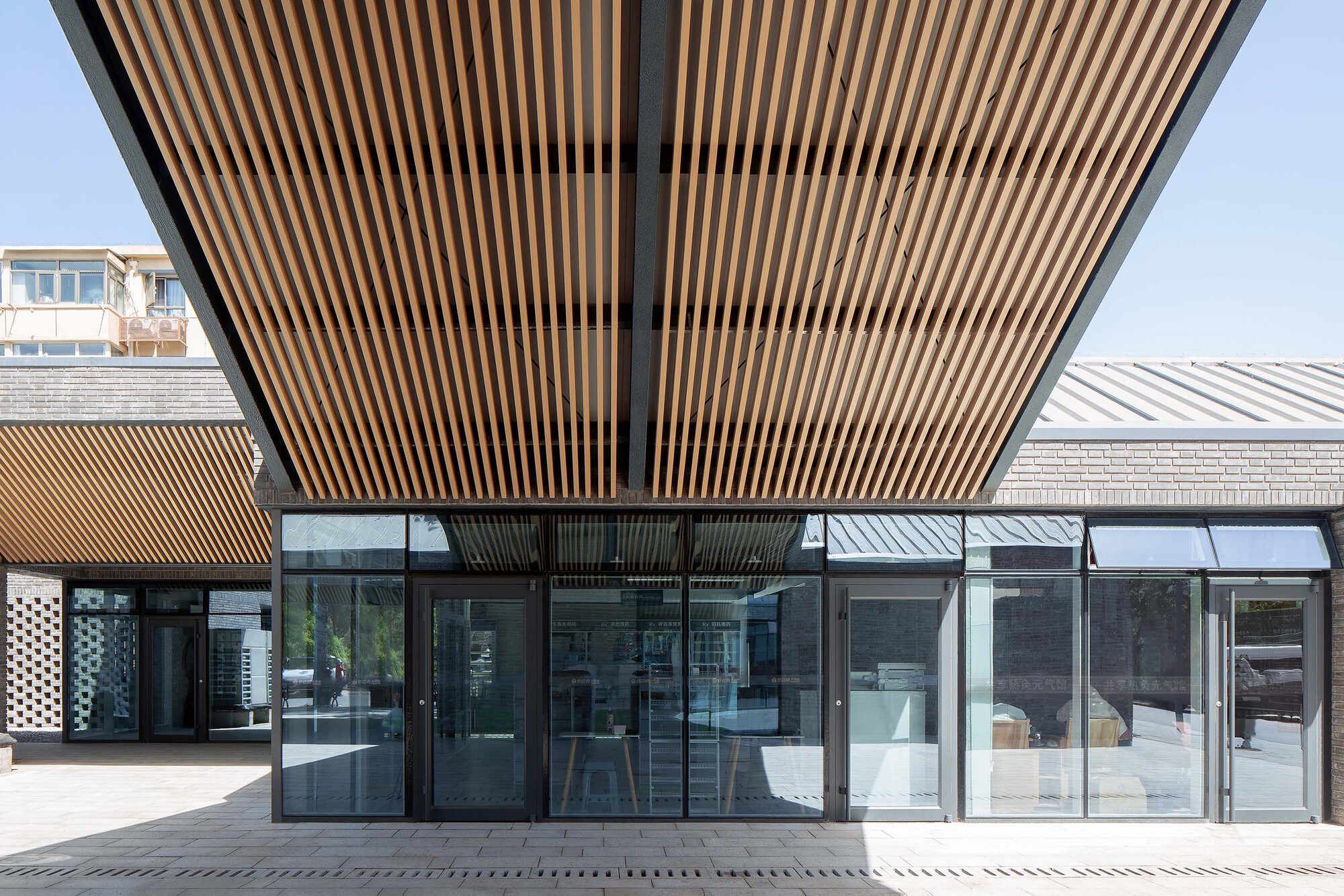 大屋顶下的庭院市场丨中国北京丨BIAD-37