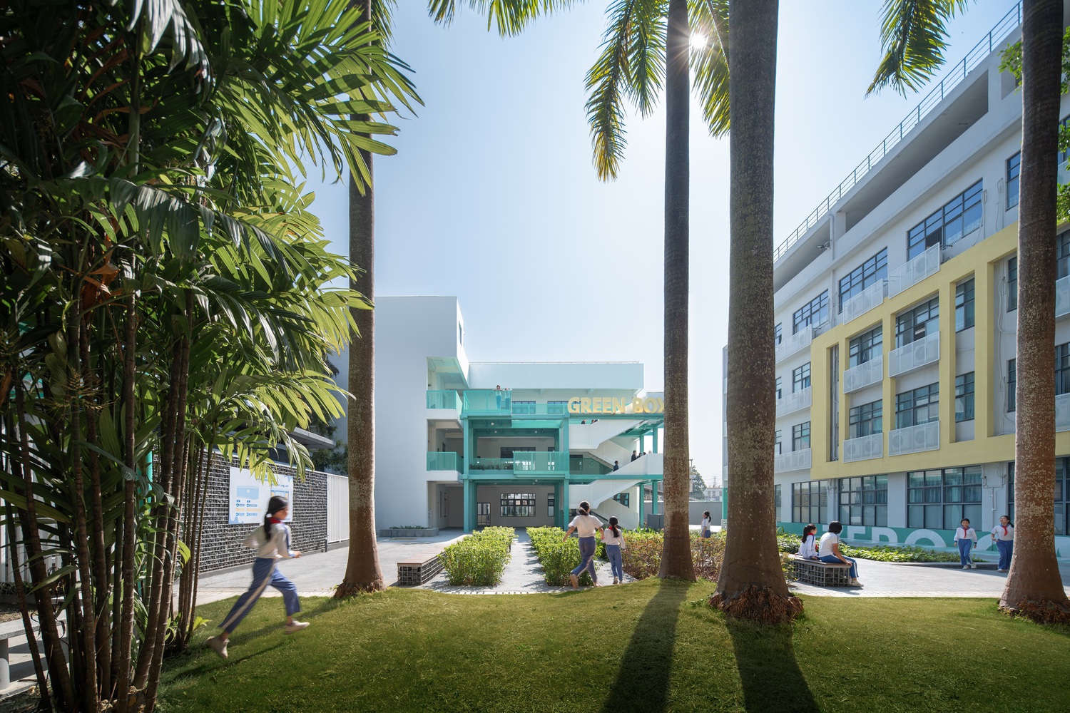 深圳坪地六联小学节能改造丨中国深圳丨中建科工,直行设计,建学建筑-15