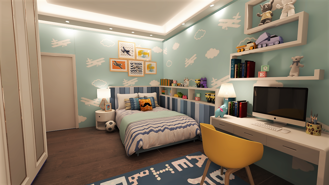 FULL APARTMENT (INTERIOR DESIGN)-13