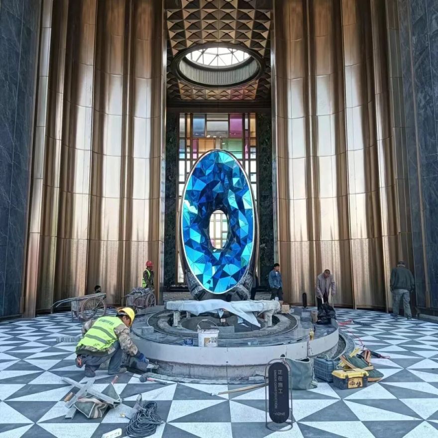 哈尔滨|汇龙启元B区雕塑项目-84