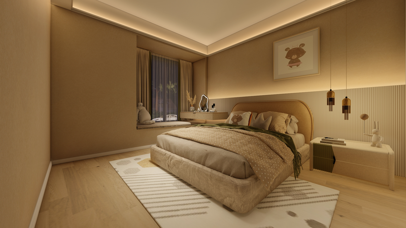 温馨家居照明设计-11