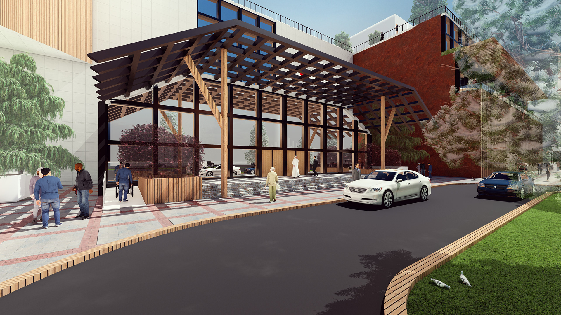 一日手术医院丨埃及丨开罗大学工程学院建筑系-19