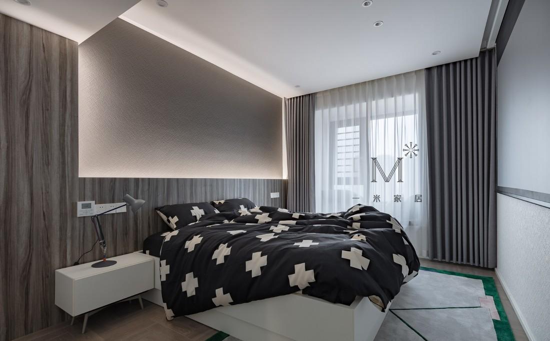 平层丨【一米家居】黑白灰居住智慧-17