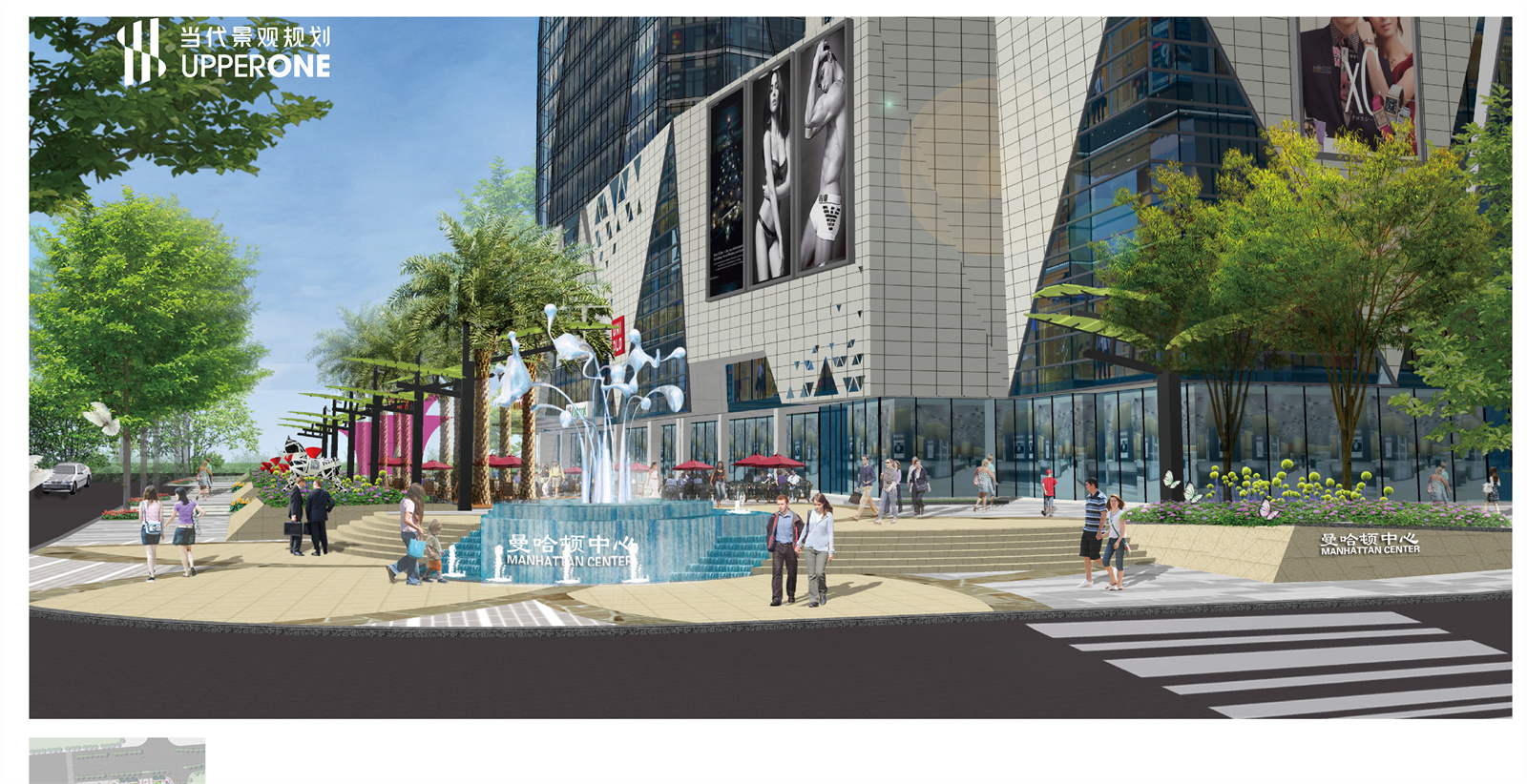 湘潭梓晖·曼哈顿中心景观设计丨中国湘潭丨当代景观规划-7