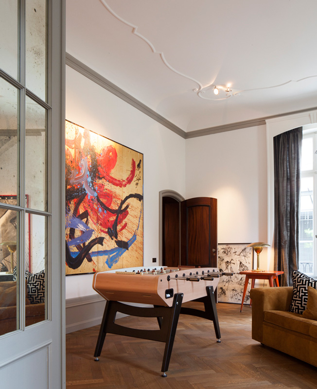 比利时百年豪宅新古典风范，橡木陶瓷熠熠生辉-3