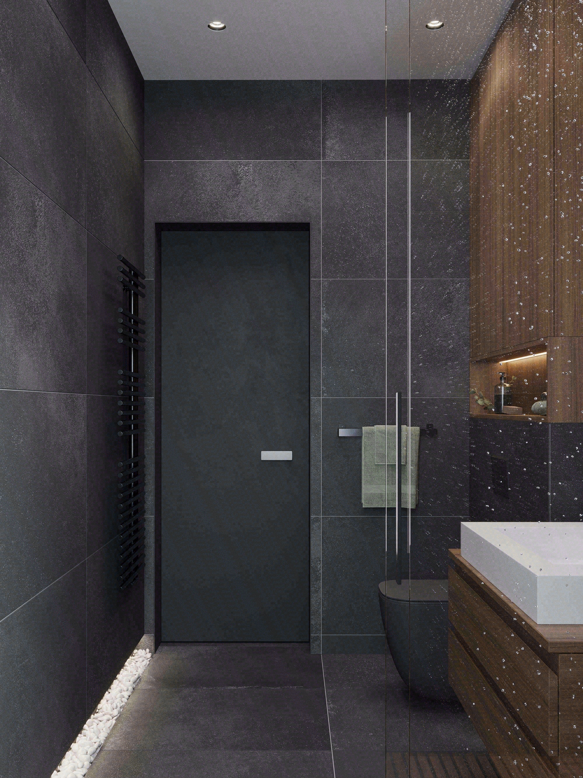 Ванная комната с окном-9