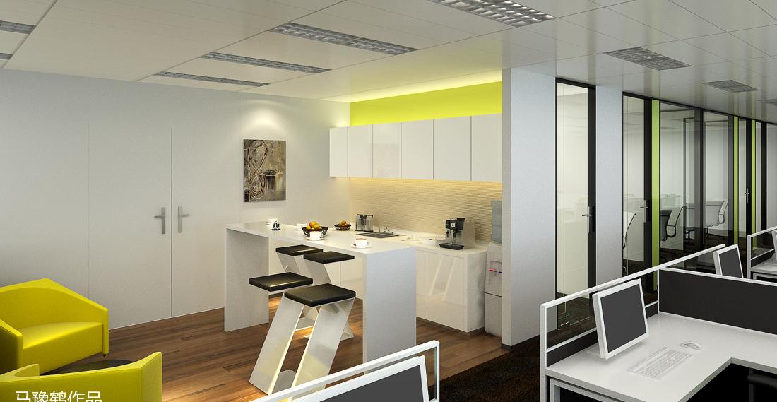 乐航网络简约办公室设计-2