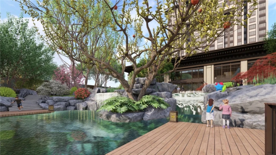 菏泽德嘉公园壹号示范区景观-6