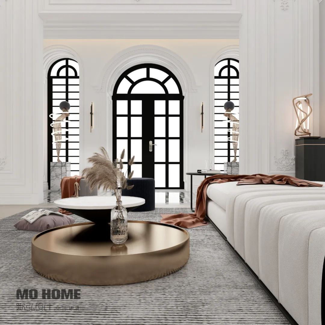 天津·武清尚清湾法式轻奢别墅丨中国天津丨默弘设计-19