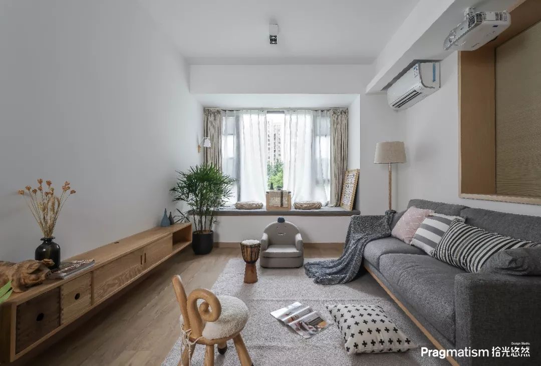 成都 92㎡原木与白环保私宅设计-17