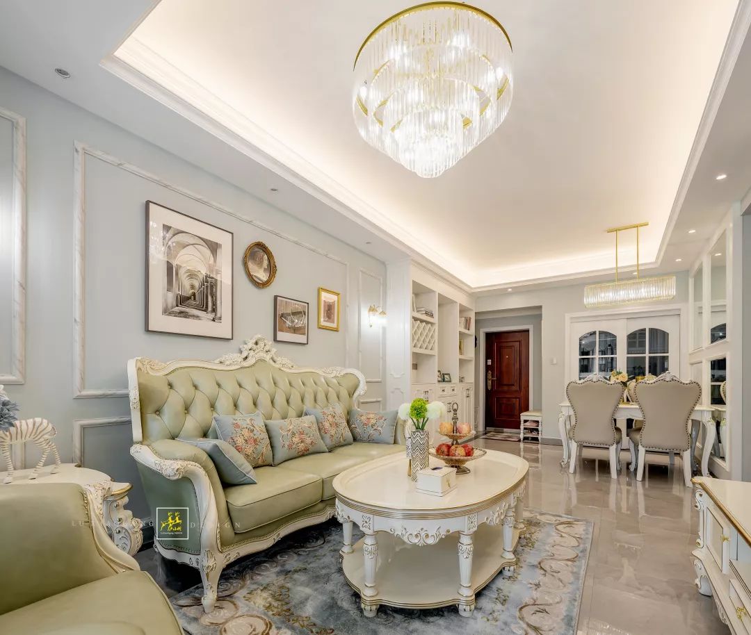 成都紫玉熙庭 93m2 简欧浪漫家居设计-20