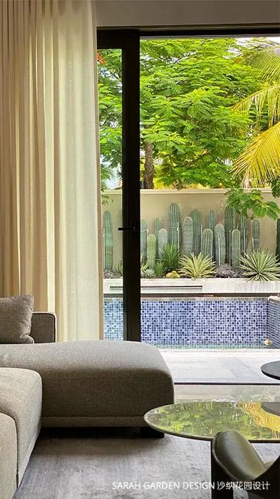 悠闲度假花园 ▎三亚蓝湾小镇-22