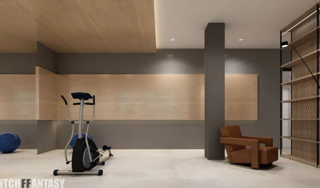 四层极简别墅，原木色温馨空间-112