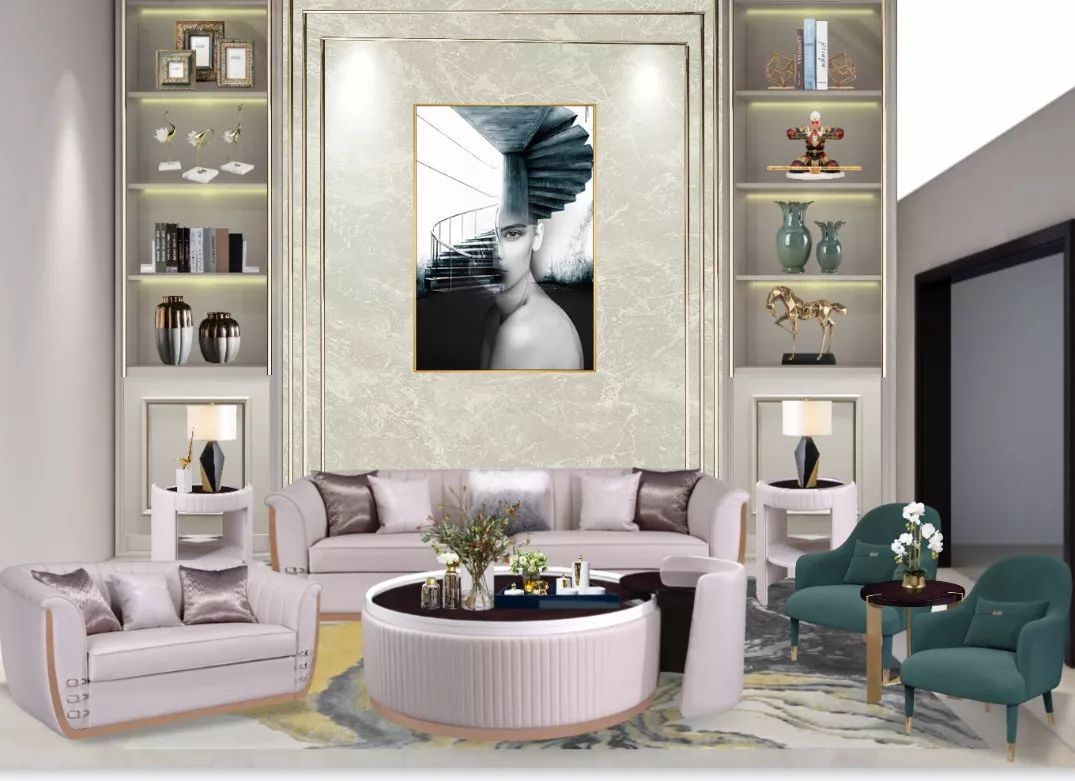 【我的梦】中央香榭别墅下叠全案设计！-30