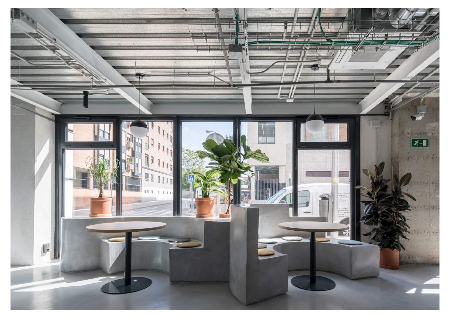马德里工业联合办公空间设计丨西班牙马德里丨Aleatoria-7