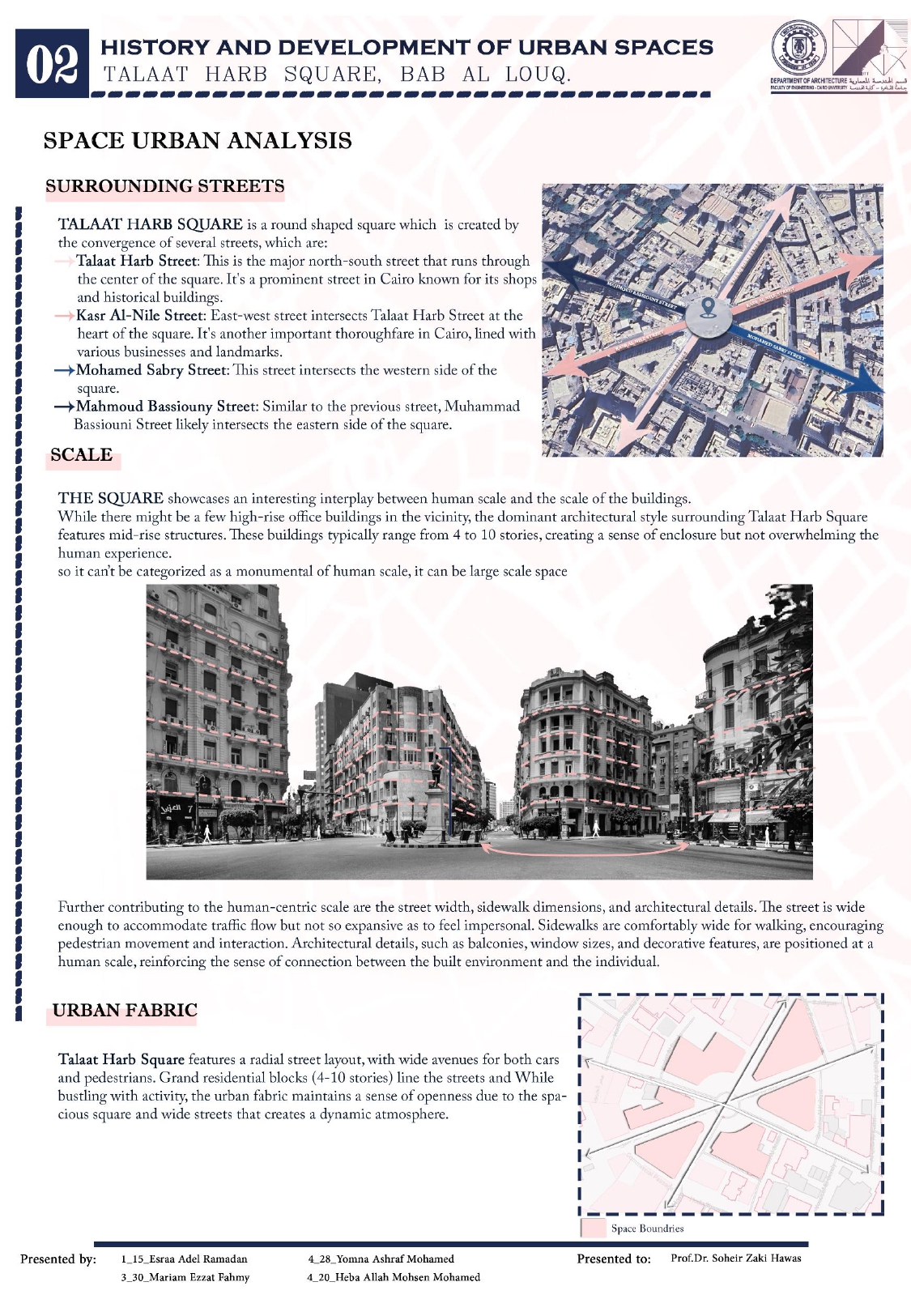 城市空间塔拉特·哈布广场丨DR Sohair Zaki Hawas-5