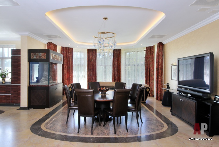 郊区法式复古风住宅室内设计丨Болдырева Екатерина-11