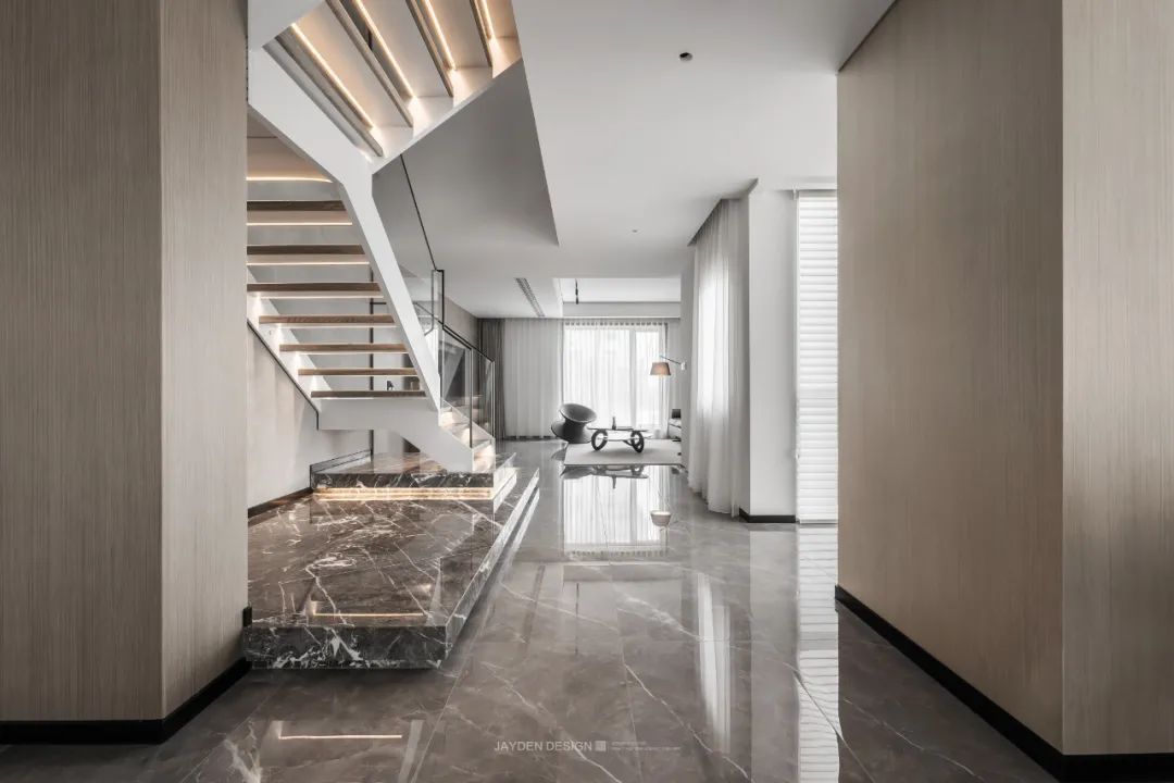 简狄实景案例｜《光影之境》｜双客厅+三面落地窗，凌空而居，不亦乐乎。-43