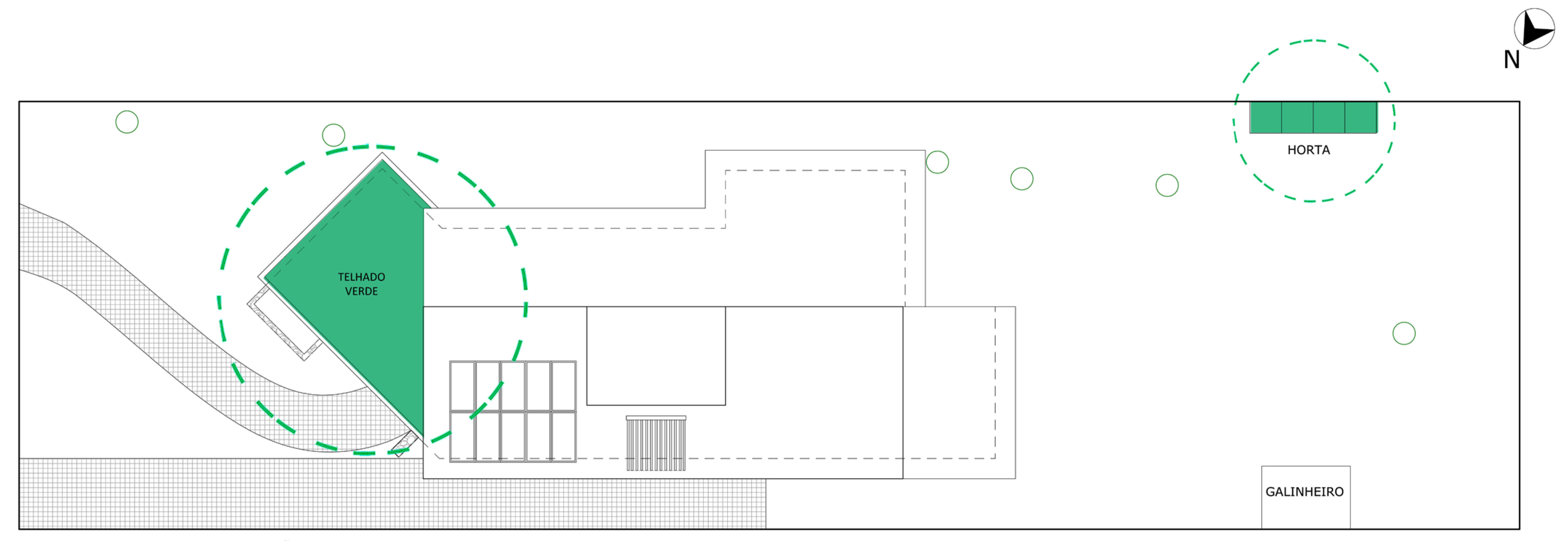 Projeto de Arquitetura de casa Sustententável em Brasília-36