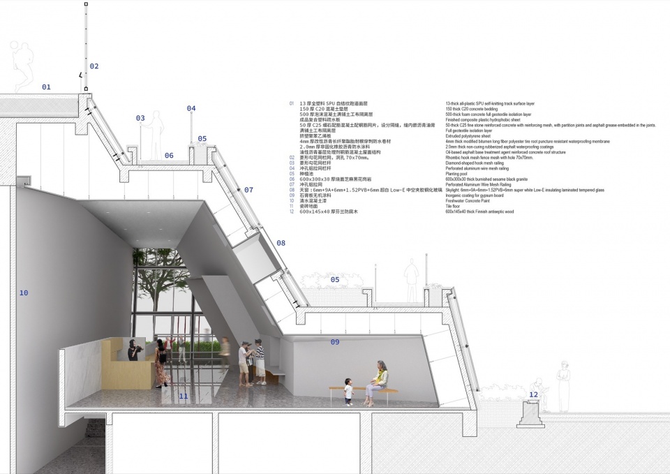 红岭中学石厦校区改扩建丨中国深圳丨土木石建筑设计事务所-48