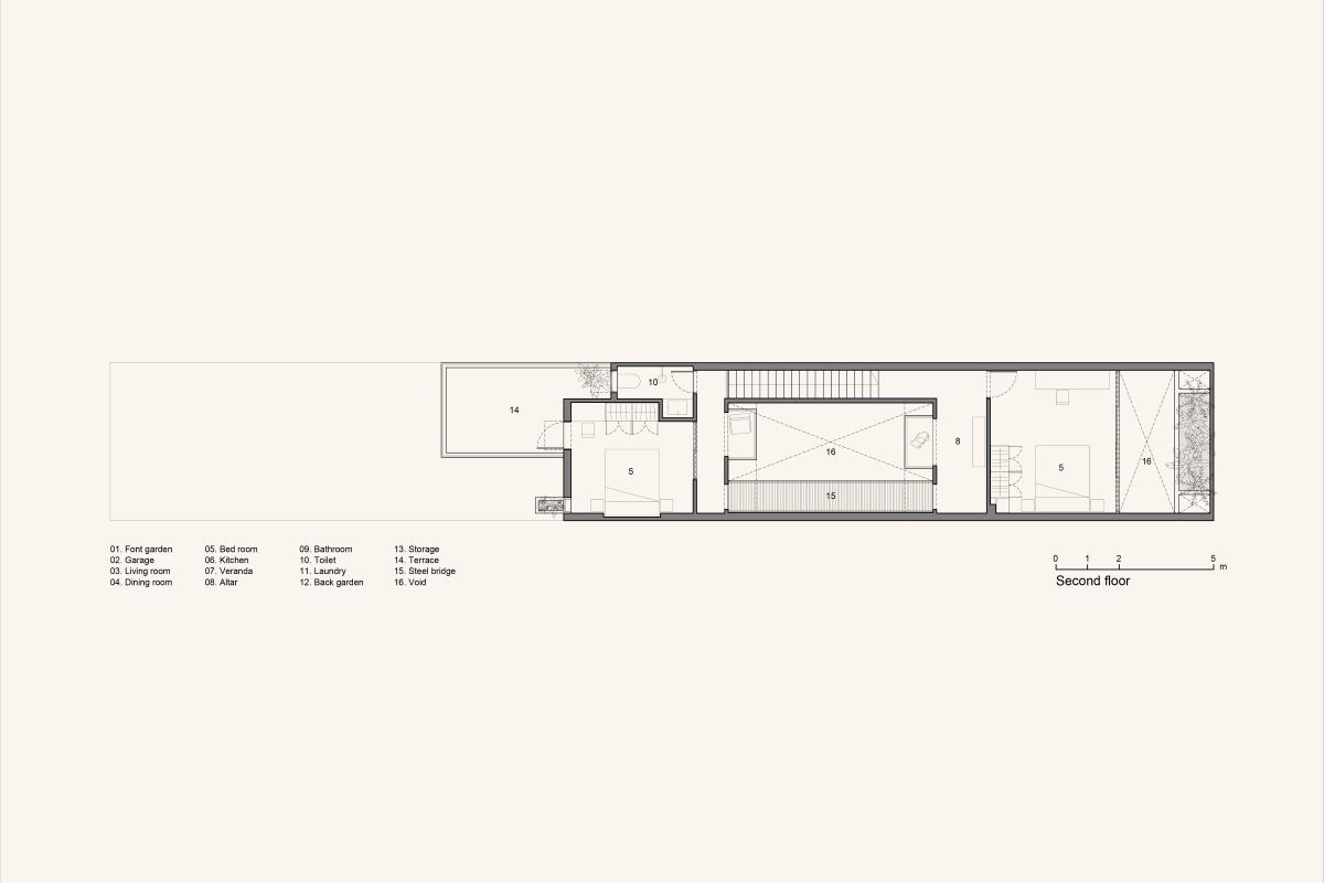 现代家居 BiBi House | 自然连接的开放式空间设计-14