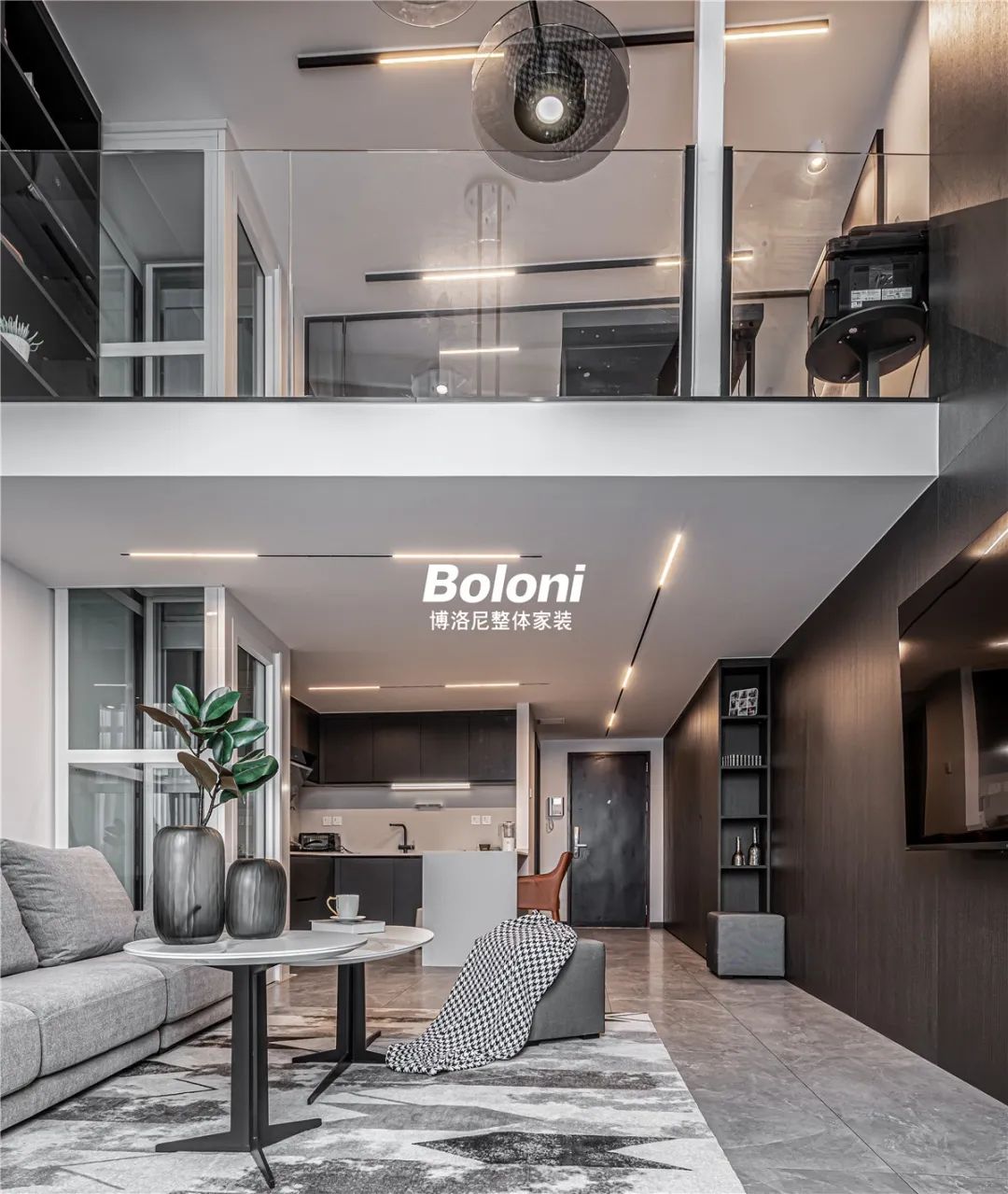 单身男子的 70㎡阳光 LOFT，现代简约风的逆袭-25