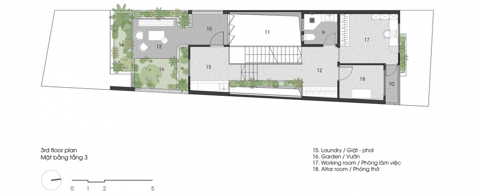 河内折叠住宅丨越南河内丨X11 Design Studio-56