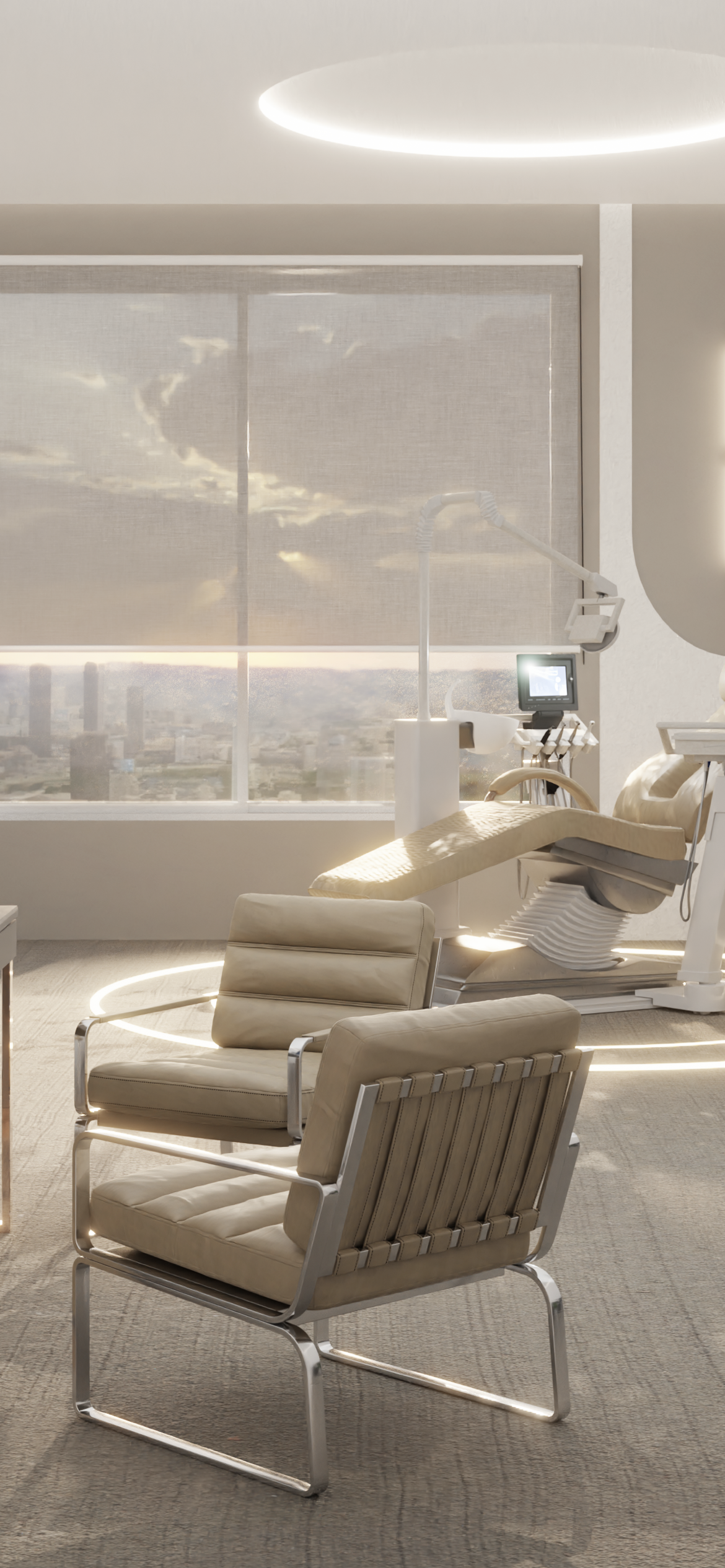 牙科诊所室内设计丨BENARIB EL HOUSSEYN AYMEN-13