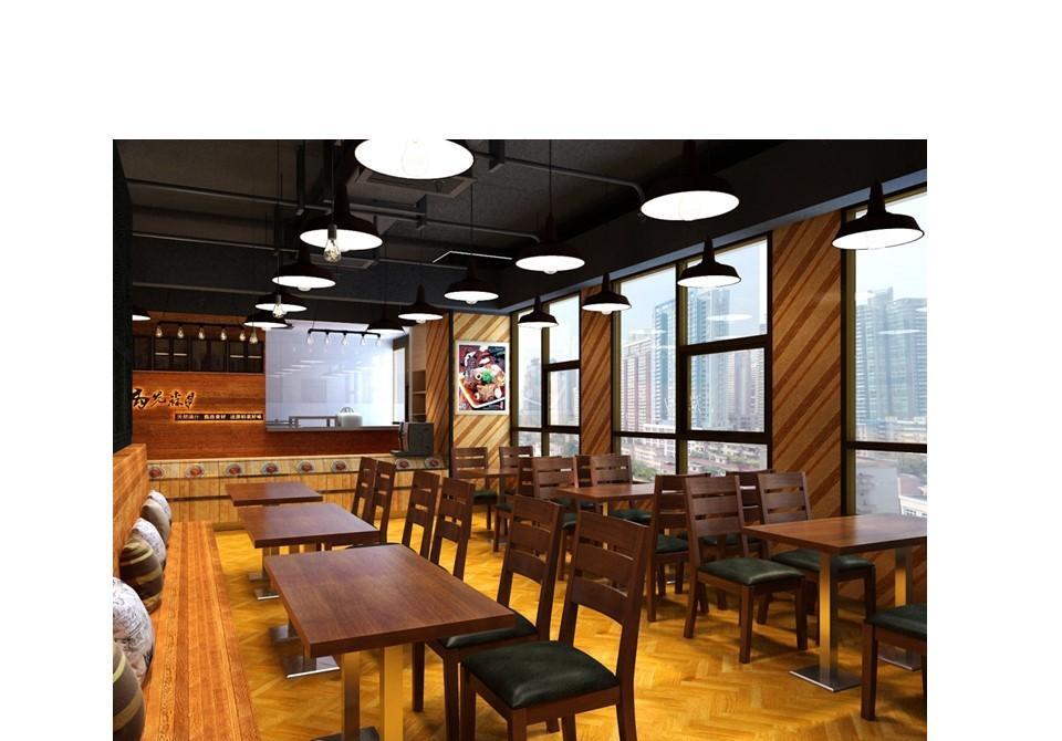 
餐饮公司样板招商加盟一体空间 -36