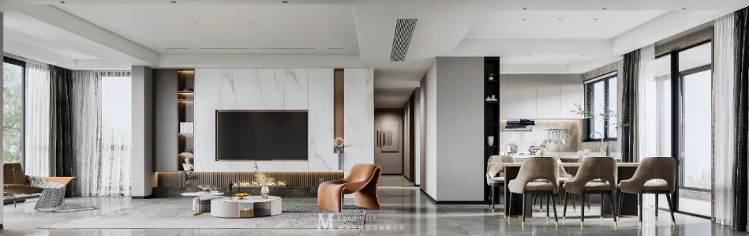 美式轻奢与现代极简的完美碰撞-38