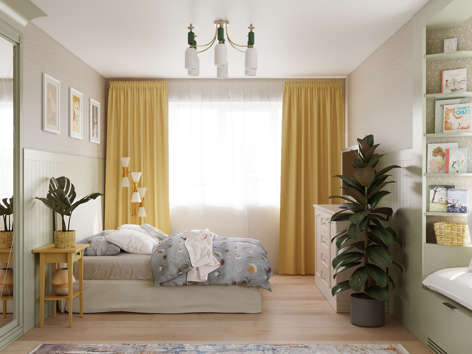 女孩专用的宽敞卧室丨俄罗斯丨Anastasia Ferreira-3