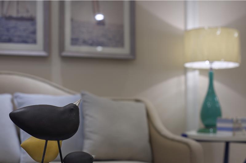 地中海风情 | 华西星辉 80.6㎡平层海景房设计-16