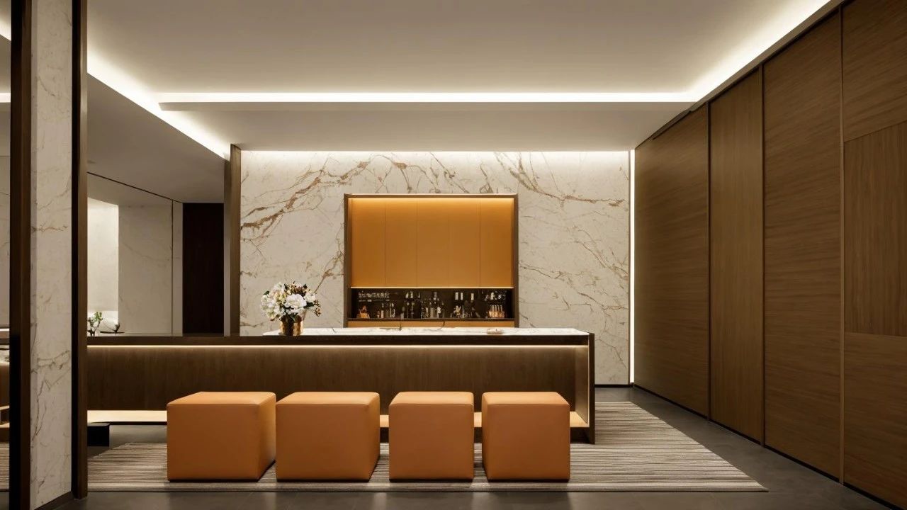 宝格丽风格酒店公寓设计丨广州 GBD 设计机构-51