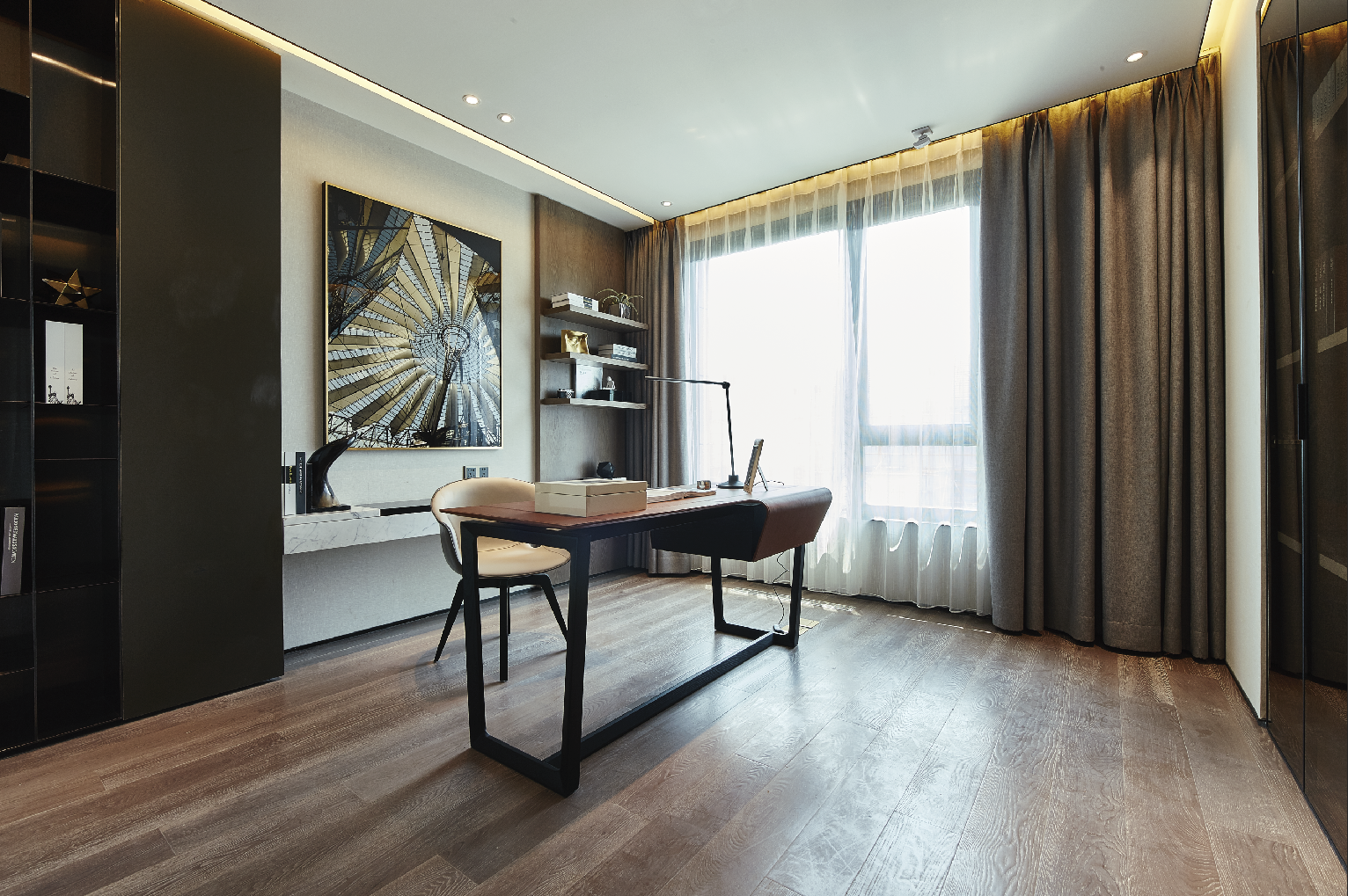 DIA丹健国际设计丨样板间丨亦庄金茂:回归墅居的本质-29