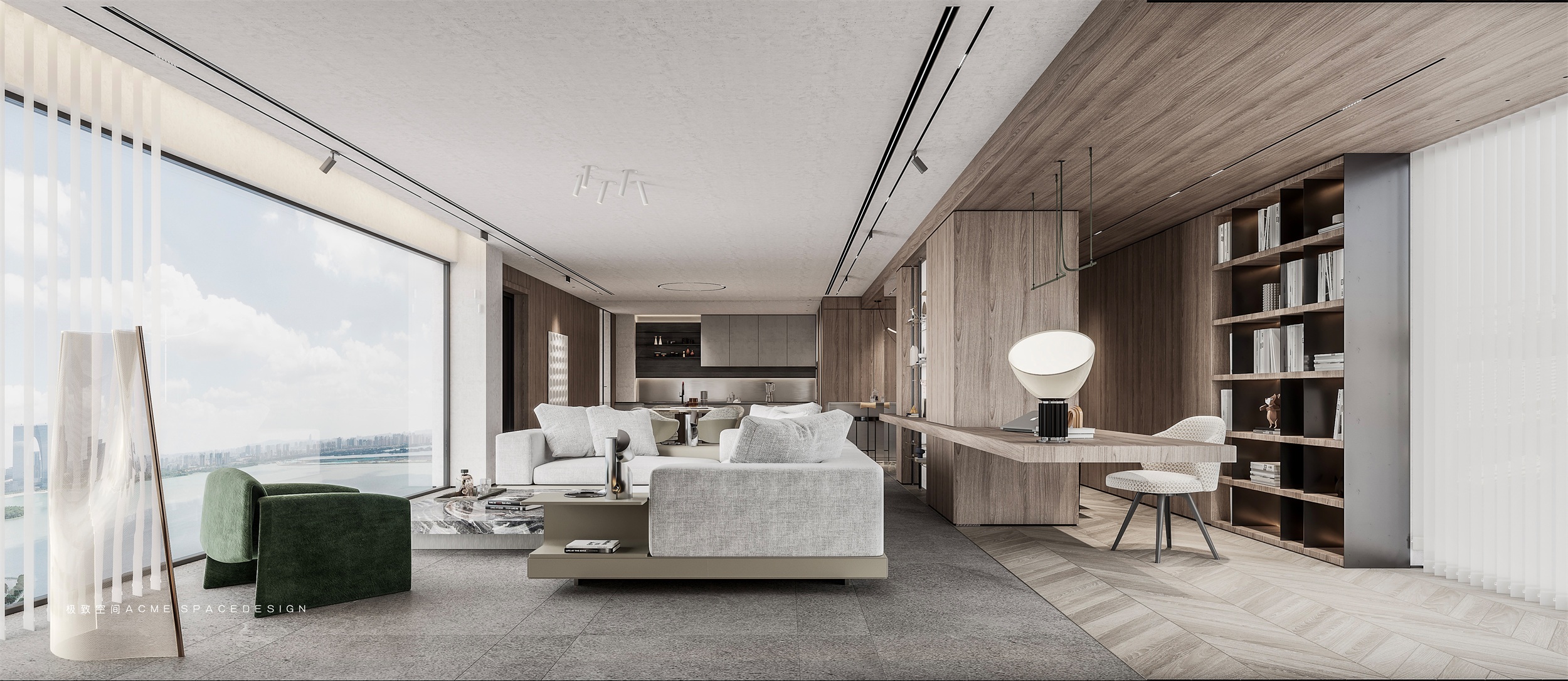 回归自然的简约原木风住宅设计-5