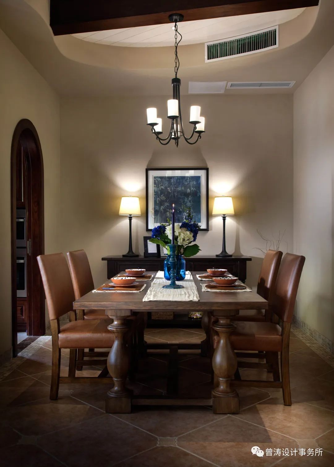 蓝湖郡花园别墅 | 美式乡村风格,光影与空间的深层对话-69