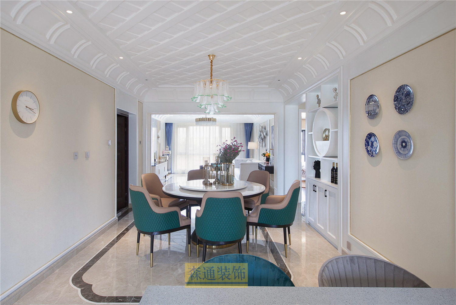 昆明海埂悦府轻美风格三室两厅设计-20